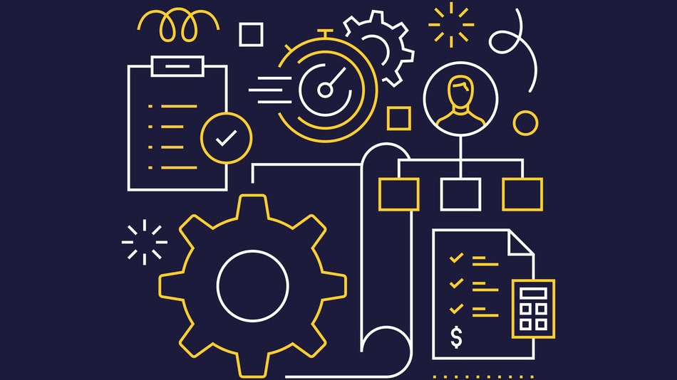 Ilustración concepto de Project Management