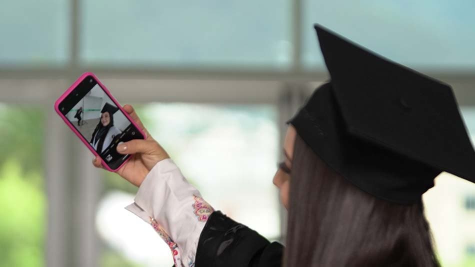Todos los estudiantes querrán inmortalizar un instante de su graduación.