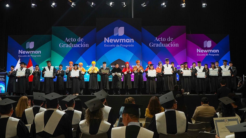 Los egresados de la Escuela de Posgrado Newman vivieron una jornada inolvidable.