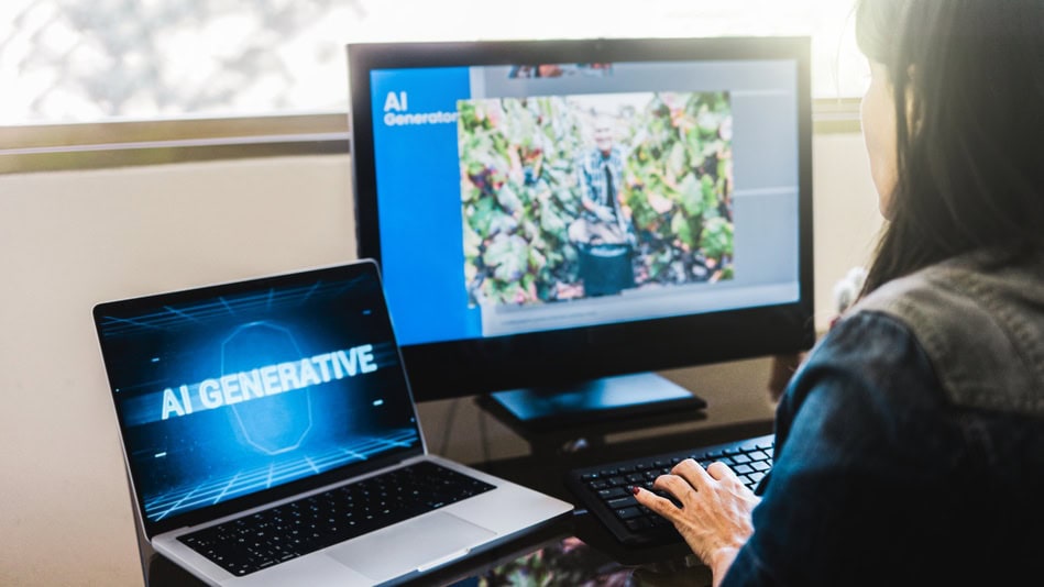 La IA generativa es un tipo de inteligencia artificial capaz de crear contenido nuevo como texto, imágenes, música, videos, etc