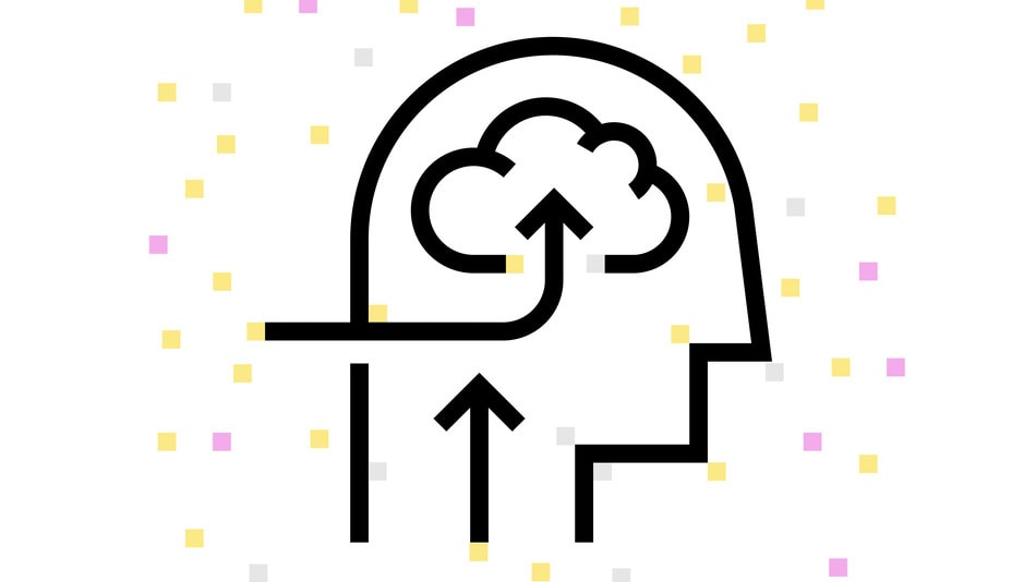 icono concepto de Neuromarketing